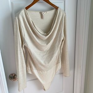 Long Sleeve Scoop Neck Bodysuit